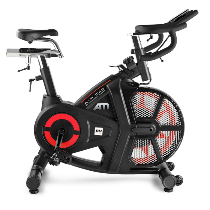 Vélo spinning à roue magnétique pour exercices cardio training interieur